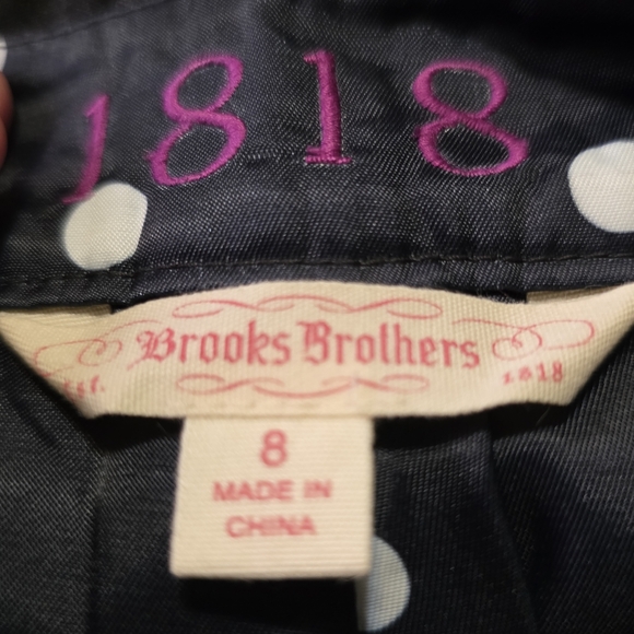 Brooks Brothers 1818 Quilted Wool Mini Skirt Navy Size 8 - Picture 8 of 12